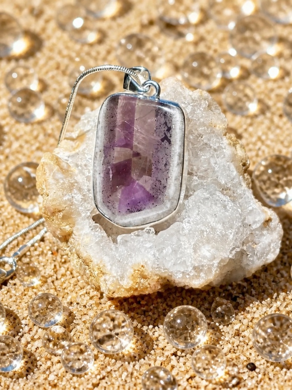 NEW! Super Amethyst Necklace - Picture 7 of 15
